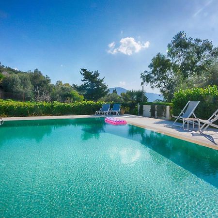 Villa Afionas - 3 Minutes From The Beach With Heated Eco-Pool And Sunset View Екстериор снимка