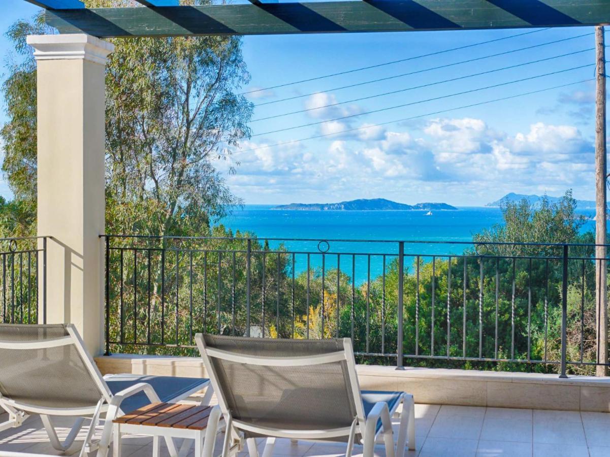 Villa Afionas - 3 Minutes From The Beach With Heated Eco-Pool And Sunset View Екстериор снимка