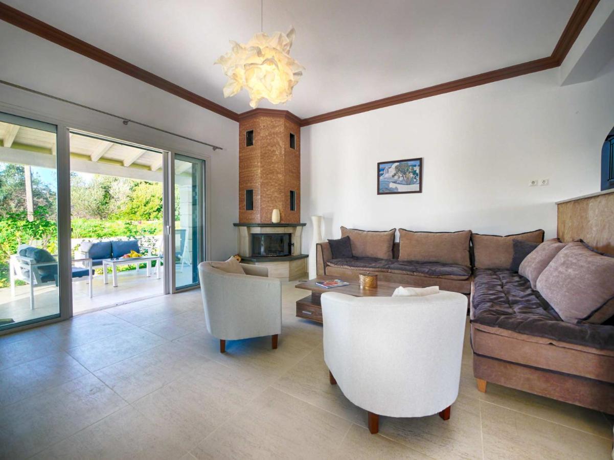 Villa Afionas - 3 Minutes From The Beach With Heated Eco-Pool And Sunset View Екстериор снимка