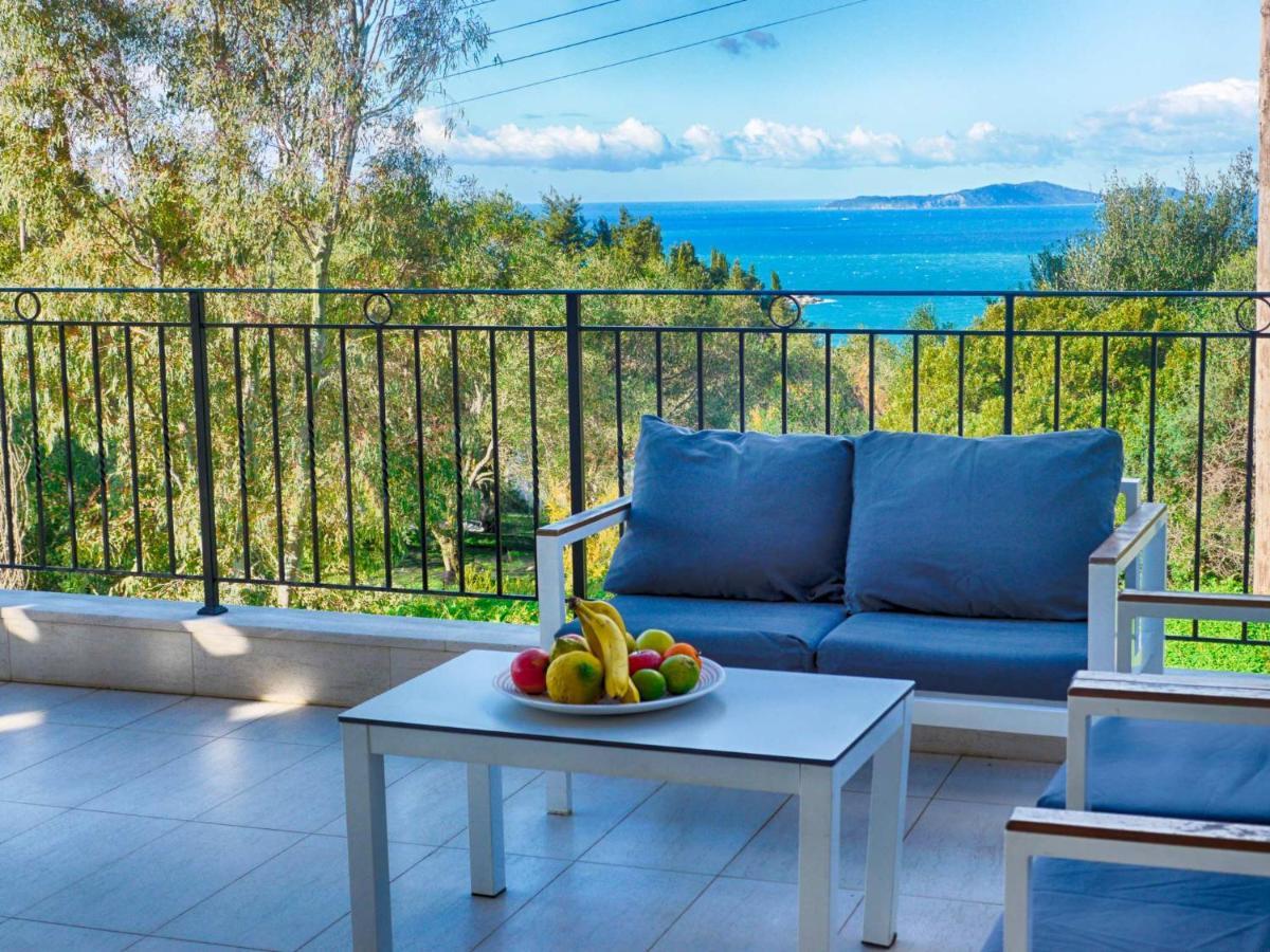 Villa Afionas - 3 Minutes From The Beach With Heated Eco-Pool And Sunset View Екстериор снимка