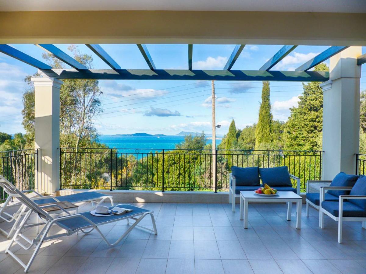 Villa Afionas - 3 Minutes From The Beach With Heated Eco-Pool And Sunset View Екстериор снимка