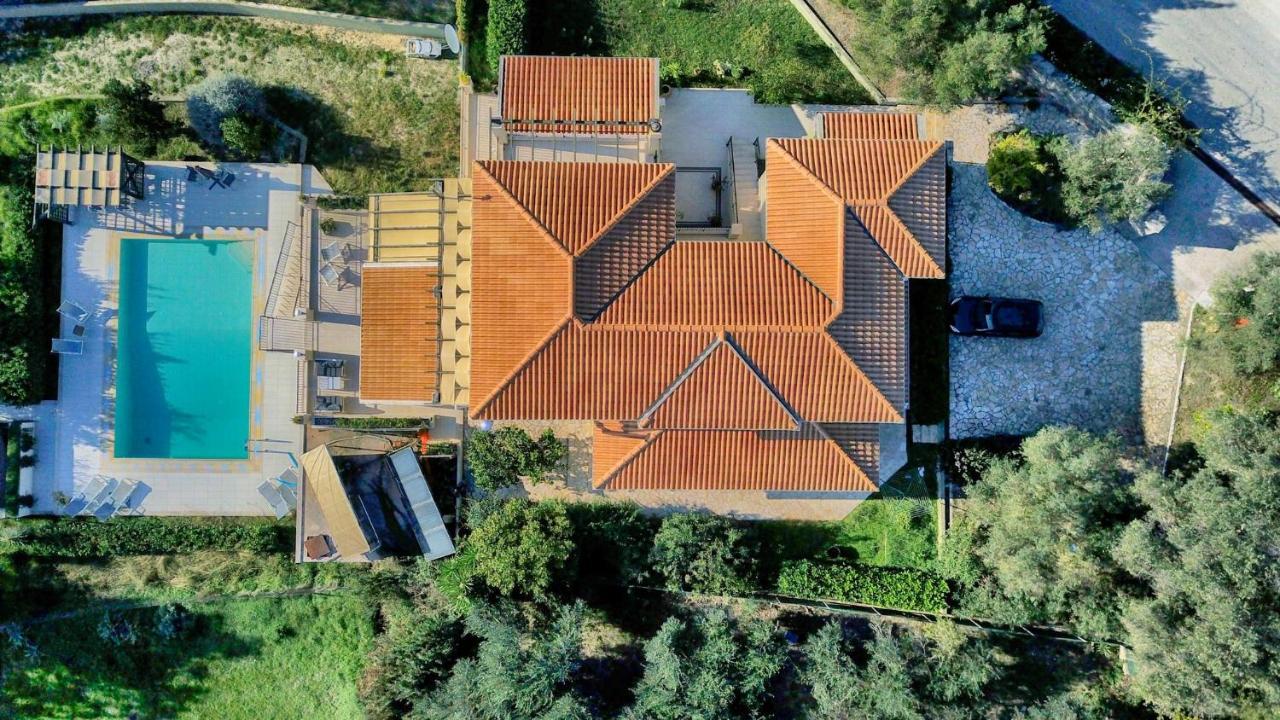 Villa Afionas - 3 Minutes From The Beach With Heated Eco-Pool And Sunset View Екстериор снимка